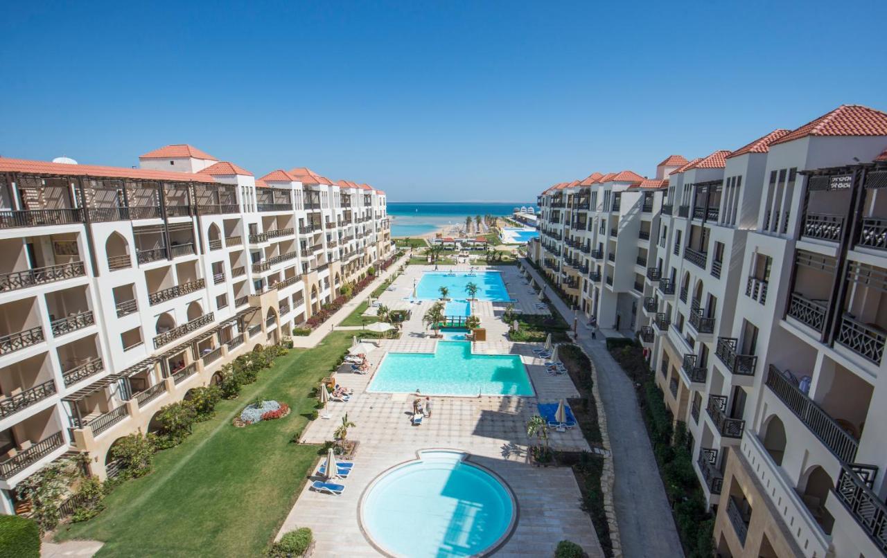 Premium Sea View 2 Bedrooms 2 Bathrooms Apartment Located Within Gravity Hotel & Aquapark フルガダ エクステリア 写真