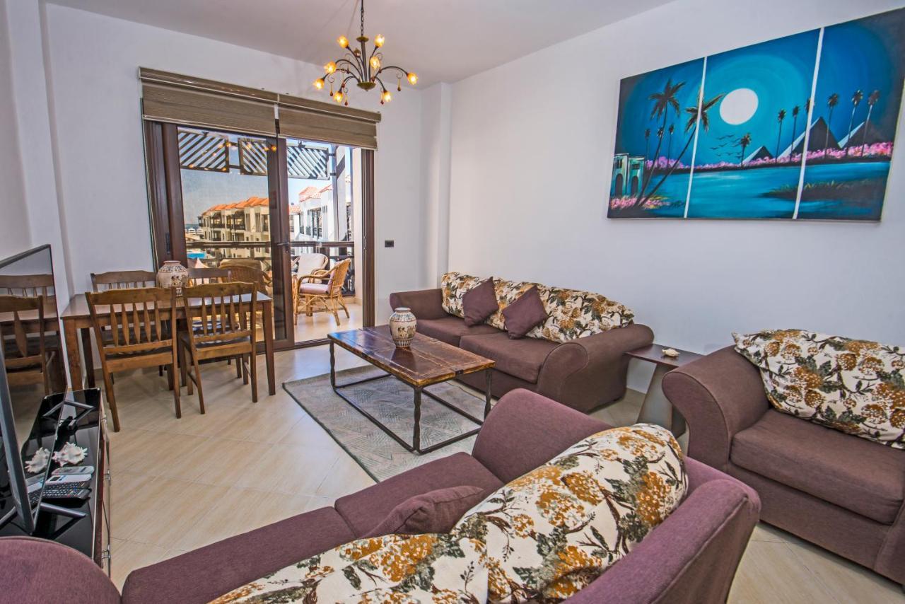Premium Sea View 2 Bedrooms 2 Bathrooms Apartment Located Within Gravity Hotel & Aquapark フルガダ エクステリア 写真