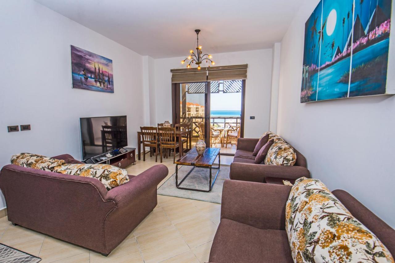 Premium Sea View 2 Bedrooms 2 Bathrooms Apartment Located Within Gravity Hotel & Aquapark フルガダ エクステリア 写真